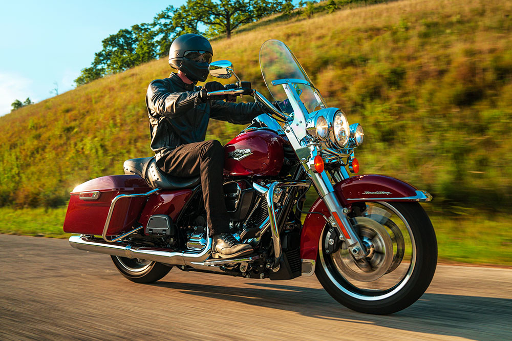 harley davidson road king harga